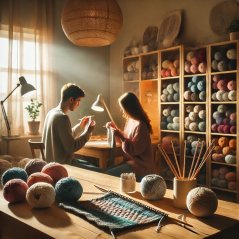 Kurz pletení pro začátečníky bez jehlic na prodejně 20.1.2026 15:00-16:00