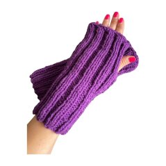Návleky na ruce ručně pletené