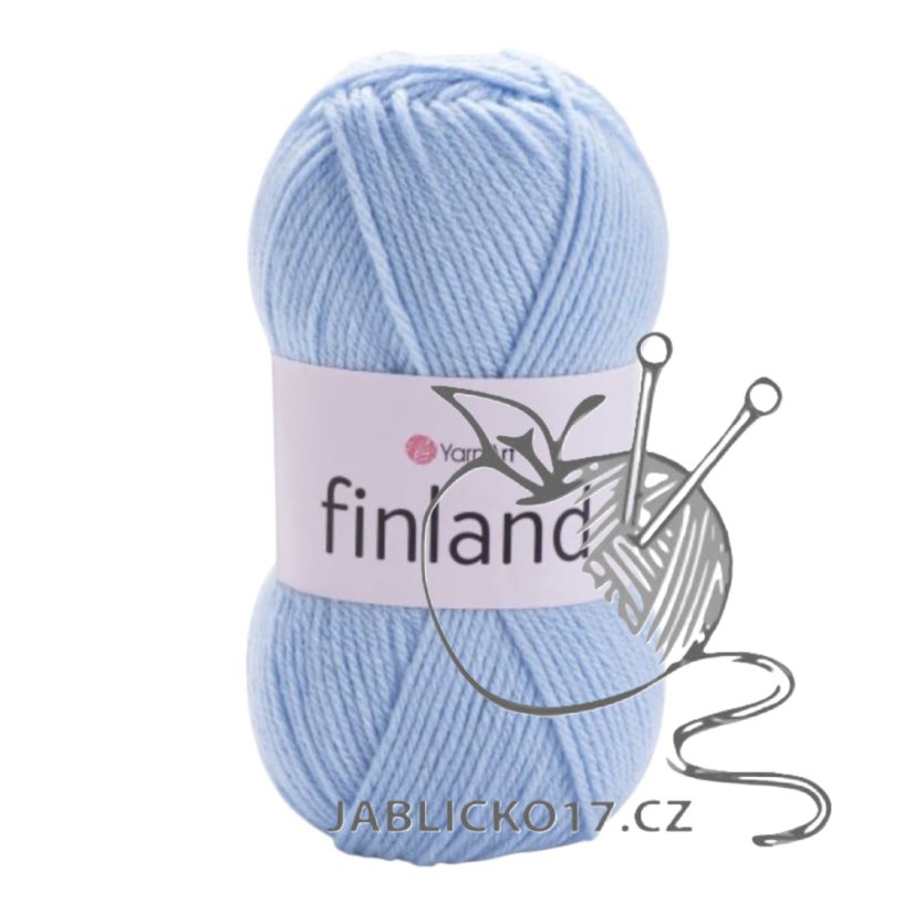 Finland světle modrá