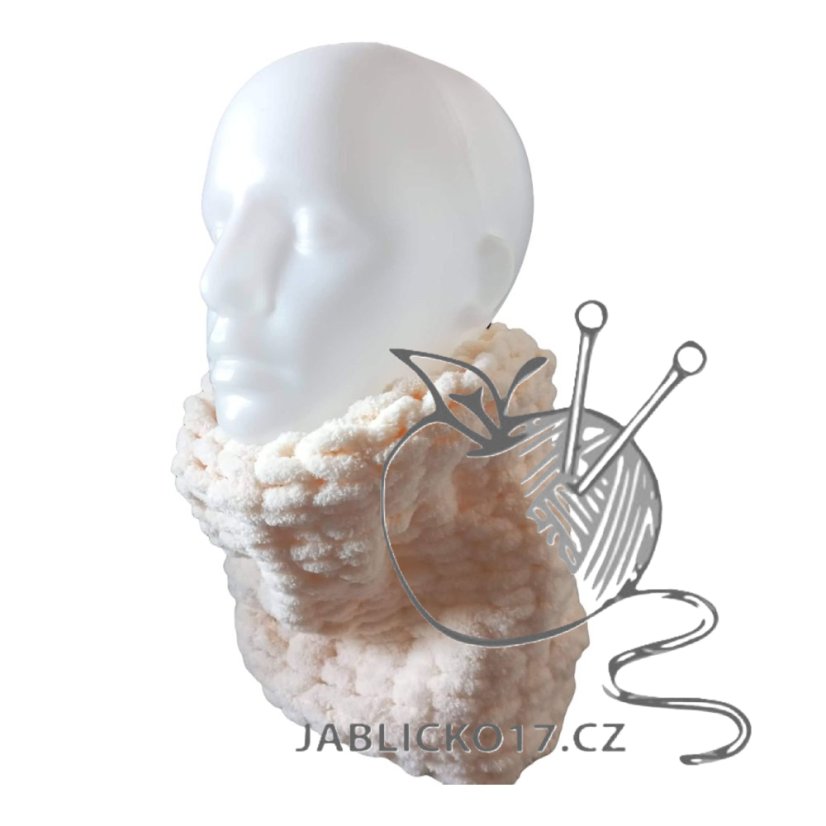 Nákrčník ručně pletený