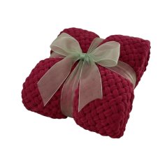 Deka ručně pletená cca 55x80 cm