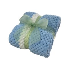 Deka ručně pletená cca 55x80 cm