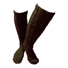 Ručně pletené podkolenky na míru