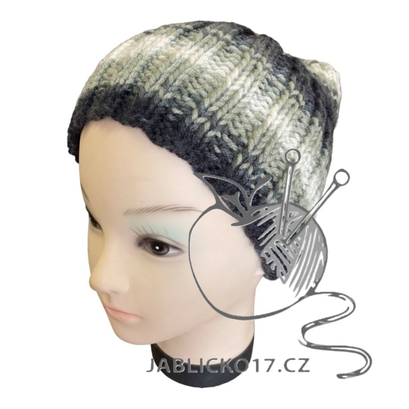 Čepice ručně pletená