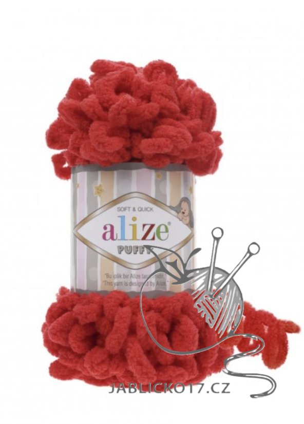Puffy pletení bez jehlic/háčku