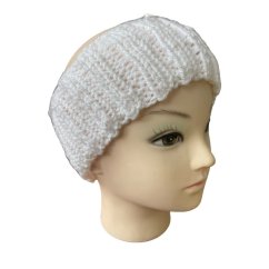 Čelenka ručně pletená třpytky