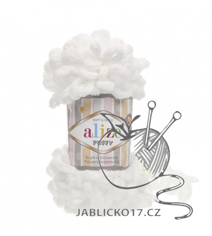 Puffy pletení bez jehlic/háčku