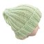 Čepice ručně pletená mintová