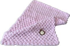 Deka ručně pletená cca 55x80 cm