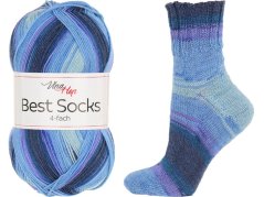 Best socks 4-fach Vlna-Hep