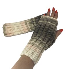 Návleky na ruce ručně pletené