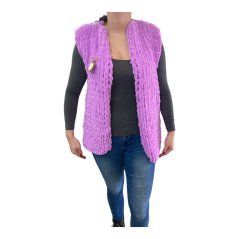 Ručně pletená vesta