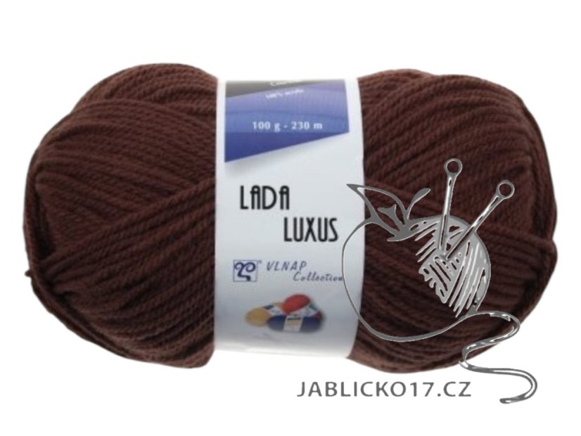 Lada luxus lískově hnědá