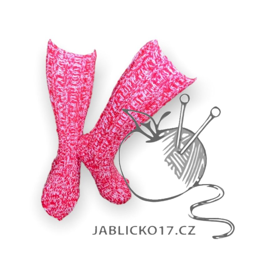 Ručně pletené podkolenky na míru