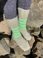 Ručně pletené ponožky na míru