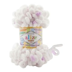 Puffy color pletení bez jehlic/háčku