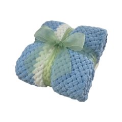 Deka ručně pletená cca 55x80 cm