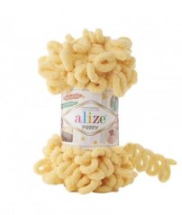 Puffy pletení bez jehlic/háčku