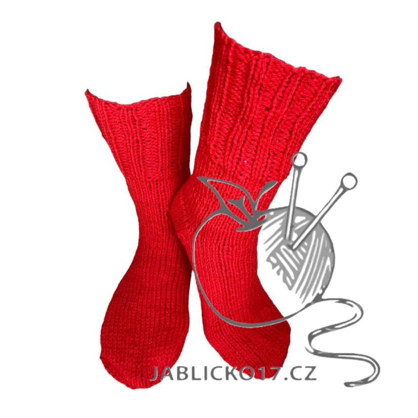 Ručně pletené ponožky na míru