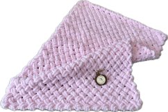 Deka ručně pletená cca 55x80 cm