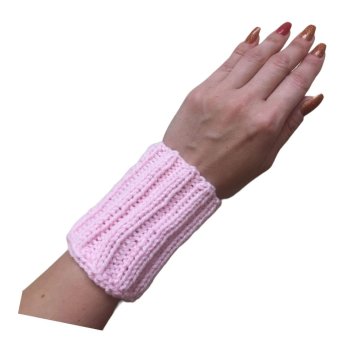 Karpálníček ručně pletený - Barva - světle zelená