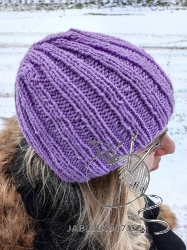 Čepice ručně pletená