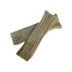 Návleky na nohy ručně pletené