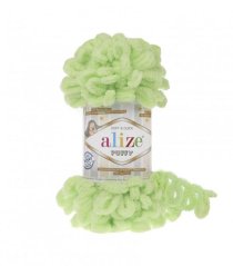 Puffy pletení bez jehlic/háčku