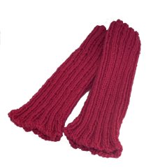 Návleky na nohy ručně pletené