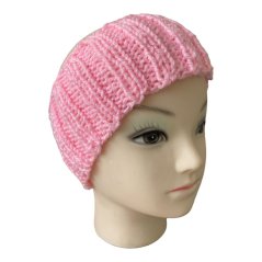 Čelenka ručně pletená třpytky