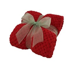 Deka ručně pletená cca 55x80 cm