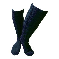 Ručně pletené podkolenky na míru