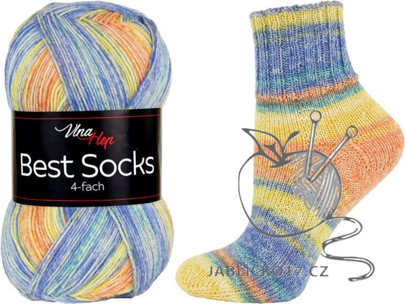 Best socks 4-fach Vlna-Hep