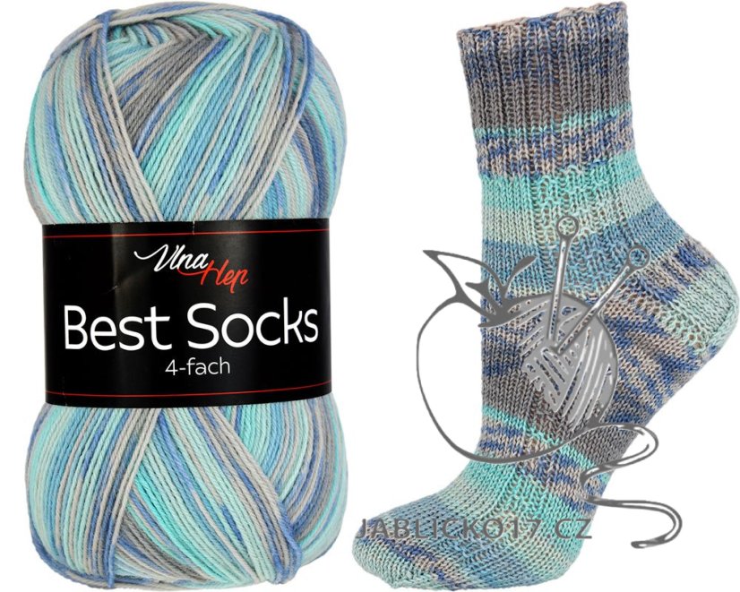 Best socks 4-fach Vlna-Hep