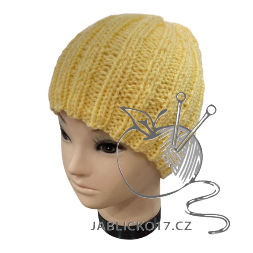 Čepice ručně pletená