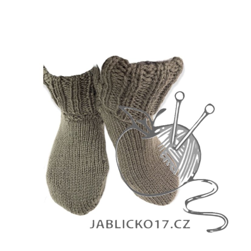 Ručně pletené ponožky na míru