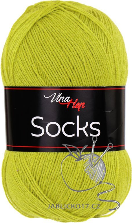 Sock 4-fach uni Vlna-Hep