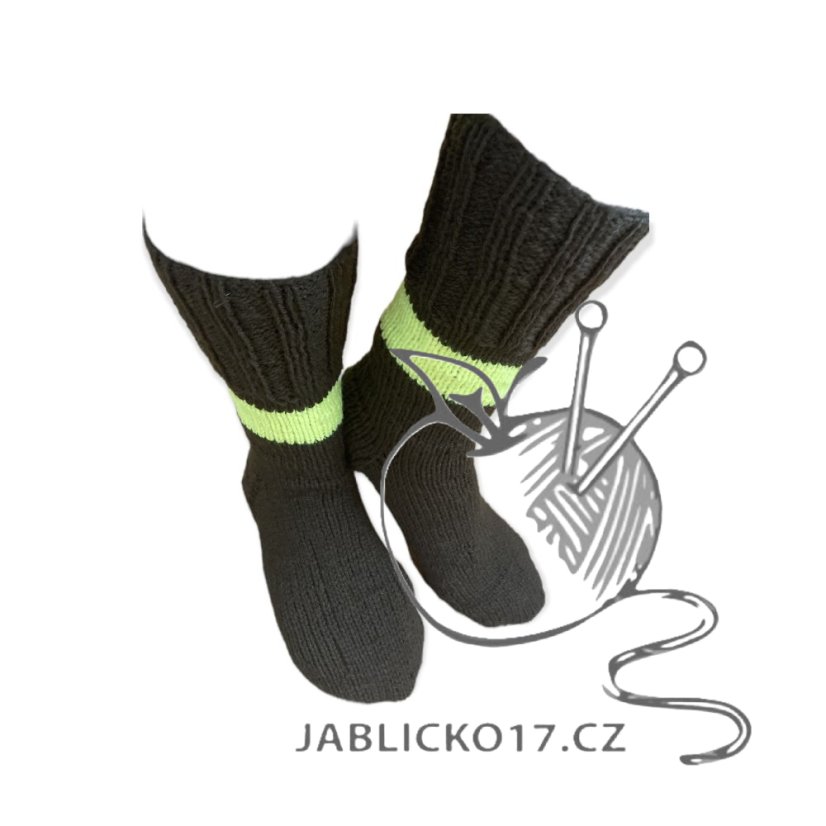 Ručně pletené ponožky na míru