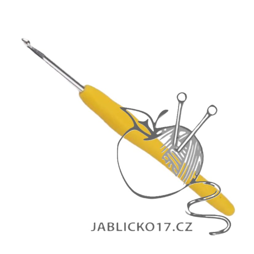 Háček s ergonomickou rukojetí - Velikost: Velikost 2 mm