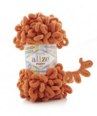 Puffy pletení bez jehlic/háčku