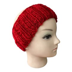 Čelenka ručně pletená třpytky