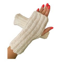 Návleky na ruce ručně pletené