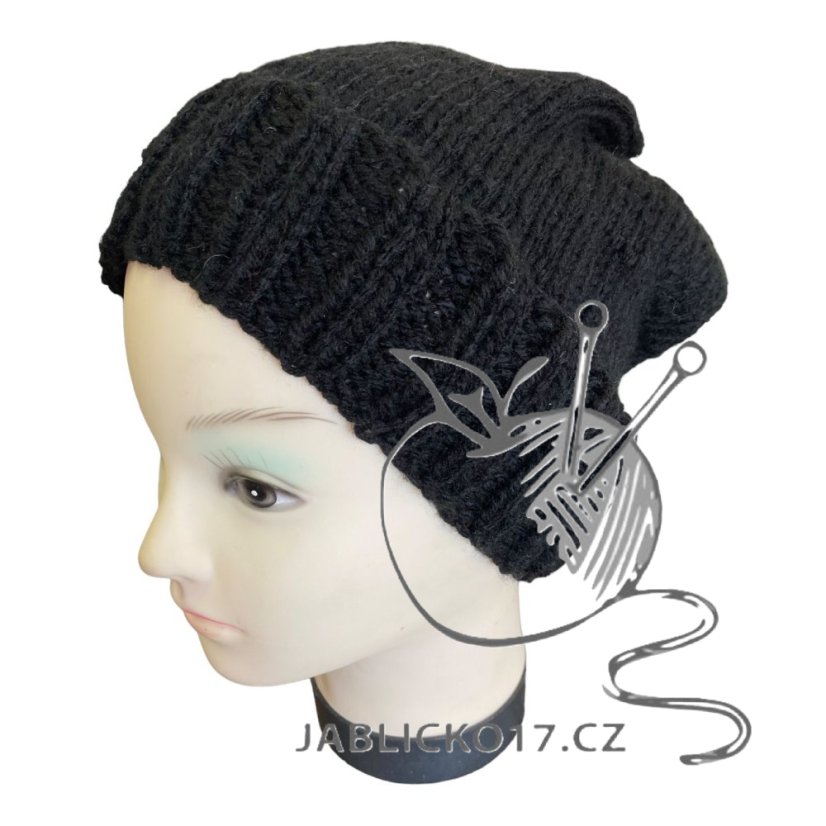 Čepice ručně pletená
