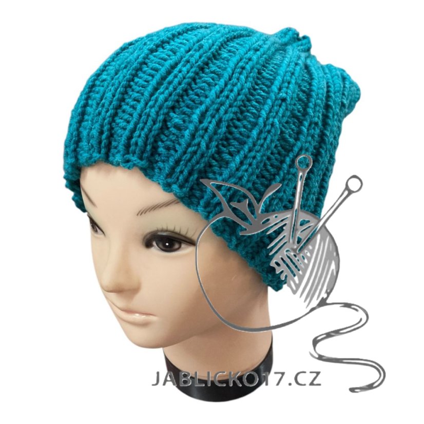 Čepice ručně pletená