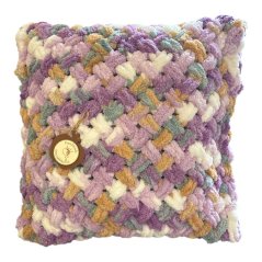 Polštářky 40x40 cm ručně pletené
