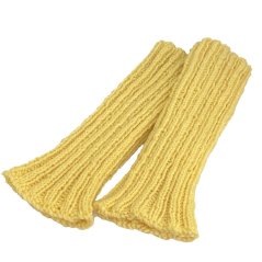 Návleky na nohy ručně pletené