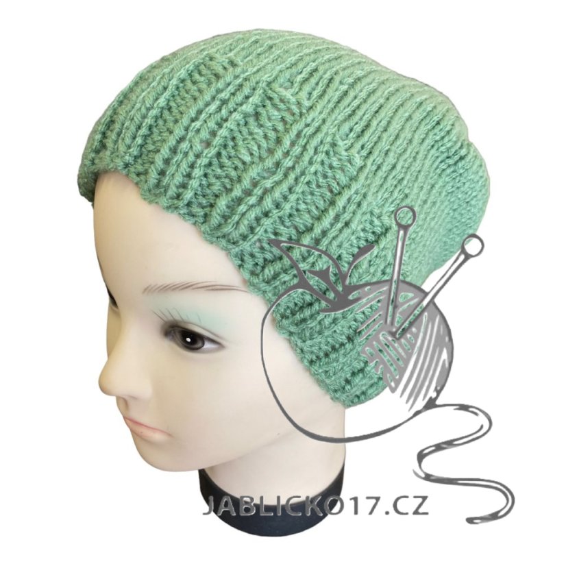 Čepice ručně pletená