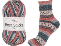 Best socks 4-fach Vlna-Hep