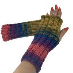 Návleky na ruce ručně pletené