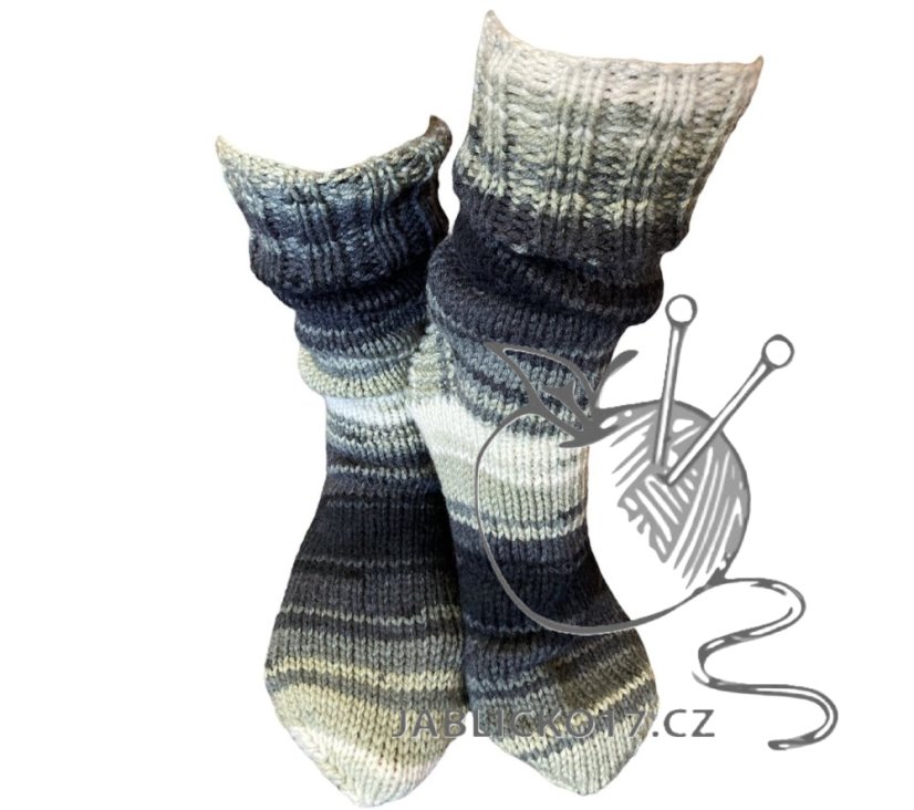 Ručně pletené ponožky na míru